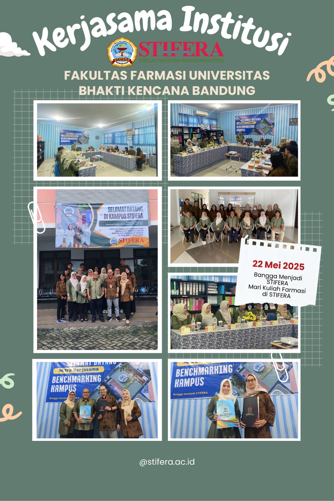 STIFERA Terima Kunjungan Benchmarking dari Universitas Bhakti Kencana Bandung