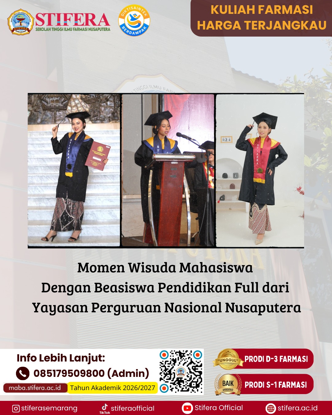 Wisuda Penuh Inspirasi di STIFERA Semarang
